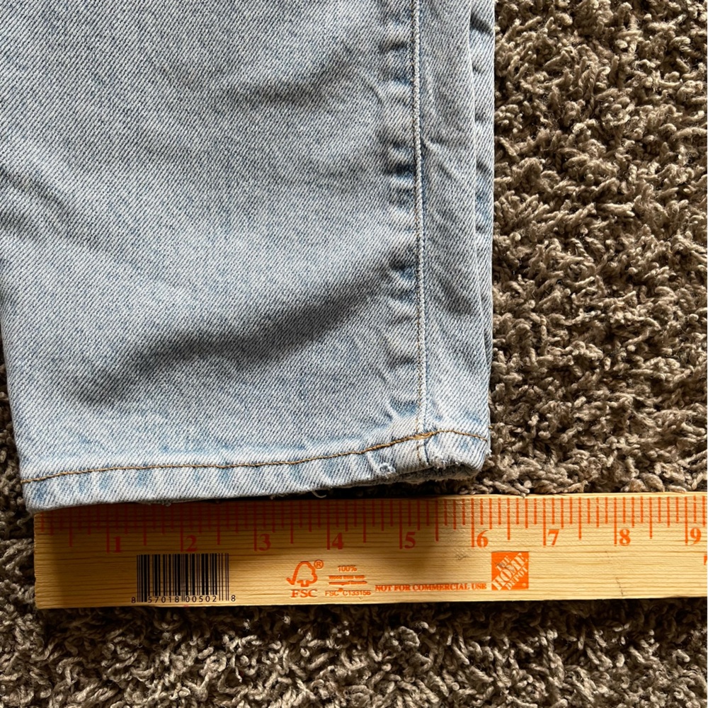 AGOLDE Toni Mid Rise Skinny Jeans in Daylight Size 28 Scenecore Emo Scene Y2K - Picture 13 of 14